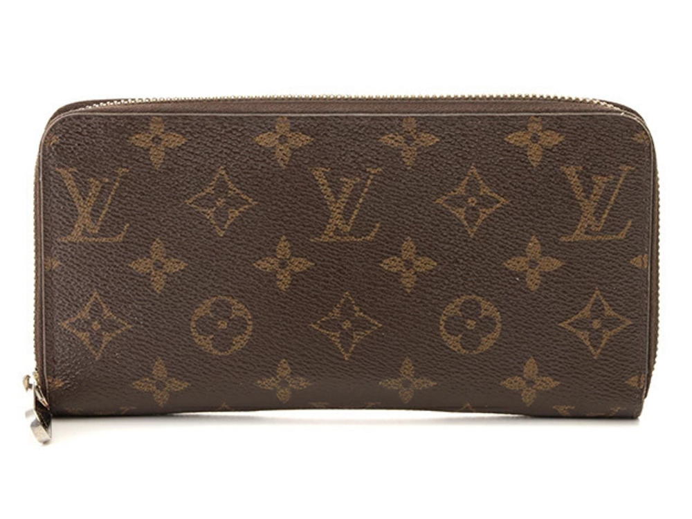 LOUIS VUITTON Long Wallet Zippy Monogram